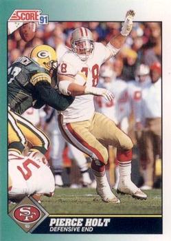 Pierce Holt San Francisco 49ers 1991 Score NFL #263